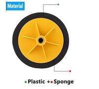 Aumotop Kit de Almohadillas de Pulido Ruedas Esponja 6 Pulgadas para Pulidor Automóviles, Almohadillas Esponja Suaves Profesionales para Encerar, Herramienta Pulido Lavable un Mejor Efecto (Conjunto