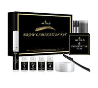 Aumotop Kit de Levantamiento de Pestañas, Tratamiento Rizo Semi-Permanente | 2 en 1, no requiere calor, resultados duraderos, adecuado para salones de belleza y uso doméstico