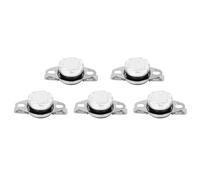 Aumotop KSD301 NO Interruptor de Control de Temperatura para 250V10A ACInterruptor Termostato Respuesta Rápida para Electrodomésticos 5 Piezas (120℃)