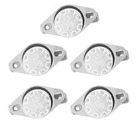 Aumotop KSD301 NO Interruptor de Control de Temperatura para 250V10A ACInterruptor Termostato Respuesta Rápida para Electrodomésticos 5 Piezas (50)