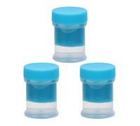 Aumotop Limpiador de Pinzas de Extensión Pestañas, Eliminación Rápida y Efectiva Pegamento para Herramientas Injerto Pestañas, Limpieza, 3 uds., Botellas Pequeñas 40ml para Viajes