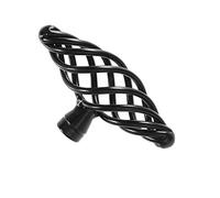 Aumotop Manija de Gabinete Tipo Jaula para Pájaros, Color Negro Mate, Estilo Simple, Mano de Obra Exquisita para Armarios (#1)