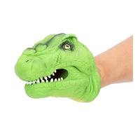 Aumotop Marioneta Interactiva de Muñeca de Mano Dinosaurio Dibujos Animados para niños: Material Seguro No Tóxico, Imaginación y la Narración, 1 Unidad en (marioneta Mano Verde)