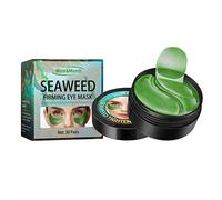Aumotop Mascarilla de Ojos de Algas Marinas, Hidratante para Ojeras | Extractos de plantas naturales, reduce las líneas finas, apto para todo tipo de piel, 30 pares por juego, ligero y portátil.