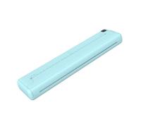 Aumotop Mini Impresora Inalámbrica para Tareas y Documentos de Oficina, Impresión Portátil de Alta Claridad 200 PPP (Azul)