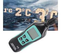 Aumotop Mini Medidor de Temperatura Digital Pantalla LCD Higrómetro Retención de Datos para Bodega Oficina