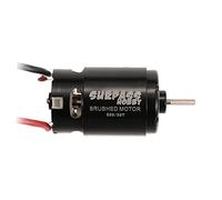 Aumotop Motor Cepillado 550 35T, Rendimiento de Larga Duración para Vehículo Todoterreno a Control Remoto 1/10, Negro