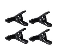 Aumotop Paquete de 4 Abrazaderas de Resorte Boca Ancha Resistentes para Carpintería, Fuerza Agarre Fuerte para Fondo Fotografía, Material Acero con Alto Contenido Carbono, Entusiastas del Bricolaje