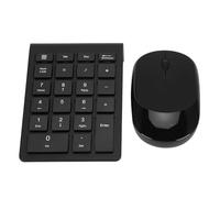 Aumotop Paquete de Teclado y Mouse Inalámbricos de 22 Teclas para RF304T, Trabajo Oficina y los Entusiastas los Juegos