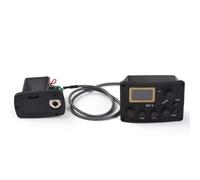 Aumotop Pastilla Acústica Excelente Calidad de Sonido Ecualizador GRAVES/MEDIOS/AGUDOS Pastilla VOLUMEN/Pres/Sintonizador/Fase para Guitarristas Populares - Negro