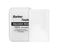 Aumotop Piedra de Alumbre 100% Desodorante para Después del Afeitado Detener el Sangrado Barbero Calma la Piel para Personas Alérgicas