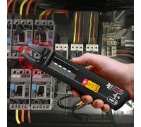 Aumotop Pinza Amperimétrica Multímetro Voltímetro Multifuncional Amperímetro Probador NCV para Construcción Campo Petrolífero Solución de Problemas Industriales con Identificación Firewire ABS