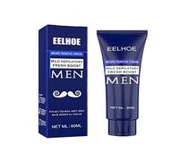 Aumotop Potente Crema Depilatoria para Hombres EELHOE de 60 ml: Elimina de Forma Segura el Vello No Deseado para una Suavidad Duradera, Varios Tipos Cuerpo