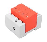 Aumotop Protector contra Sobretensiones Doméstico, Pararrayos de Voltaje Duradero para Protección contra Rayos en el Hogar, 385 V CA 20-40 KA (4P)