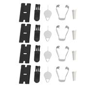 Aumotop Puntas de Repuesto para Lápiz óptico Que Se Deslizan Suavemente para Tab S9 S9+Plus Ultra FE, Paquete de 20 una Fácil Instalación (Blanco y Gris)