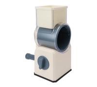 Aumotop Rallador Giratorio, Rallador de Manivela de Acero Inoxidable Multifuncional, Trituradora Manual, Queso Profesional, Trituradora Cocina para Restaurantes Cocina Casera