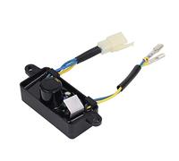 Aumotop Regulador de Voltaje del Generador Condensador Duradero para Generador de 1-2,5 KW Regulador Voltaje del Motor Gasolina Monofásico 6 Cables, Carcasa ABS para Universal