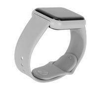 Aumotop Reloj Inteligente de 1,4 Pulgadas con Alarma y Recordatorio de Mensajes, Reloj Inteligente Resistente Al Agua con Contador Pasos para Amantes del Fitness (Gris)