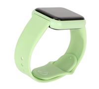 Aumotop Reloj Inteligente de 1,4 Pulgadas con Alarma y Recordatorio de Mensajes, Reloj Inteligente Resistente Al Agua con Contador Pasos para Amantes del Fitness (Verde)