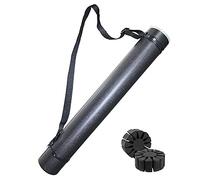 Aumotop Soporte Telescópico para Flechas de Tiro con con Correa Ajustable para el Hombro Compuesto y Flechas de Ballesta, Estructura PE Duradera Protección, Adecuado Entusiastas del Tiro, 1