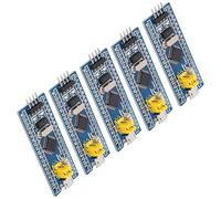 Aumotop STM32F103C8T6 Placa de Desarrollo Módulo de Rendimiento Estable para Pruebas Bricolaje Mirco USB 5 Módulos para Entusiastas la Electricidad ABS