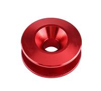 Aumotop Sujetador de Parachoques de Aleación Aluminio para Kit Arandela Compartimento Motor Liberación Rápida para Parachoques Delantero y Trasero, Tapas Maletero, Juego 4 Piezas (#6)