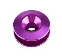 Aumotop Sujetador de Parachoques de Aleación Aluminio para Kit Arandela Compartimento Motor Liberación Rápida para Parachoques Delantero y Trasero, Tapas Maletero, Juego 4 Piezas (#3)