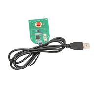 Aumotop Teclado Trackpoint Desmontable Tapa Roja Puntero de Computadora Portátil de Cúpula Suave para Computadoras Portátiles, Plug and Play para Ingenieros y Empresas Diseño