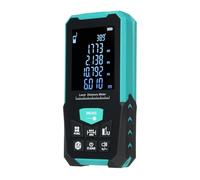 Aumotop Telémetro Láser Profesional, Medidor de Distancia Láser con Carga USB, 120m/393 Pies, para Arquitectos, Contratistas y Entusiastas del Bricolaje (D3-70)