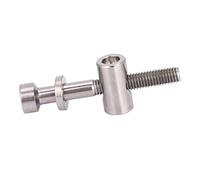 Aumotop Tornillo de Tija de Sillín Bicicleta Aleación Titanio Duradero y Precisión M5x30 para Excelentes Piezas Repuesto Bricolaje para Bicicleta (#3)