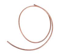 Aumotop Tubo de Cobre Blando de 2 M para Refrigerador y Aire Acondicionado, Bobina Tubo Cobre Resistente a Altas Temperaturas para 10 Mm Diámetro Exterior / 8 Mm Diámetro Interior, Material C1100