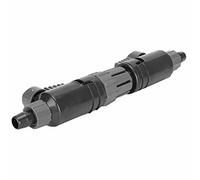 Aumotop Válvula de Control de Agua para Acuario, Conector Liberación Rápida para Sistemas Peceras, Grifo Doble Plástico Seguro, 1 Unidad (K-12/16mm)