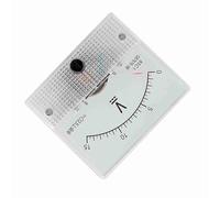 Aumotop Voltímetro Analógico de CC 85C1 Medidor de Voltaje Corriente Preciso y Liviano para Experimentos Plástico 2.5 Precisión (Medición presión 0-15V)