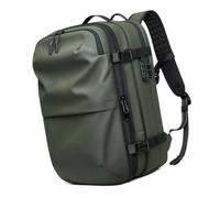 Aumotop Weekender Mochila de Compresión Al Vacío con Compartimento para Zapatos, Apertura de 180° para Acceso Rápido, Material Impermeable Viajeros Negocios, 25L/30L/60L (Verde)