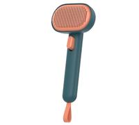 aumuca Cepillo para Gatos Perros, Cepillo Gatos Autolimpiable Cepillo Pelo Gatos de Pelo Largo y Corto, Cepillo Gatos Quitapelo Con un Clic para Elimina el Pelo Suelto y la Suciedad
