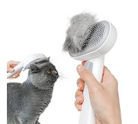 aumuca Cepillo para Gatos, Gato para Mascotas Pelo Corto y Largo [Limpieza con Un Solo Clic y Diseño Patentado] Cepillo Gatos Quitapelo Eliminar el Pelo Muerto y Masaje