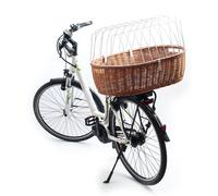 Aumüller Fahrrad-Tierkorb con Soporte, L:68CM - Montaje de Maletero Perro