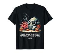 Aún no es post-apocalíptico | Arte de píxeles de advertencia climática Camiseta