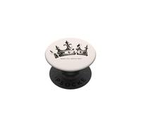 Aún Roto Amado por Cristo Corona Cristiana Fe PopSockets PopGrip Adhesivo