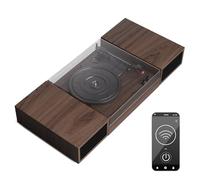 TT-Play 2x10W BT RCA-Out Giradiscos de 3 velocidades Tocadiscos de 3 velocidades Bluetooth Auna