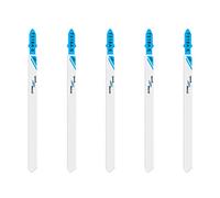 AUNANGLJSCS Hoja de Sierra Circular Juego de 5 Hojas Sierra caladora con Mango en T T318A, Acero HCS Alternativo for Herramientas Corte Madera