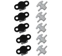 Aundhegrtt 10PCS Interruptor de Tubo de Tinta de 2 Vías de Tinta A Granel Válvula Manual de Tubo