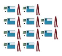 Aundhegrtt 10X SENSOR de POLVO PM2.5 PMS7003 / G7 Sensor Digital PM2.5 de Forma (Placa de Transferencia Inculd + Cable)