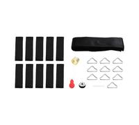 Aundhegrtt 12 Piezas de Hebillas Triangulares para Trampolín con Correas de Conexión Rápida, Anillos Triangulares para Trampolín, Accesorios de Reparación de Trampolines