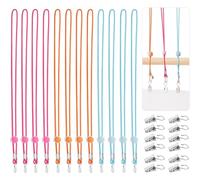Aundhegrtt 12 Soportes para Tela con 12 Pinzas, Tensores Laterales Ajustables para Bastidores de Bordado, Abrazaderas y Herramientas de Costura.