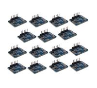 Aundhegrtt 15 Piezas 24G mmWave HLK-LD2410C Sensor de Radar de Presencia Módulo de Detección de Movimiento