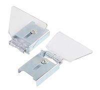 Aundhegrtt 2 Protectores Oculares para Amoladora de Banco, Incluye Protector y Soporte de Acero Inoxidable Reforzado. Fáciles de Instalar con Tornillos de Montaje.