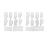 Aundhegrtt 20 Piezas de Herramienta Raspadora de Cerámica, Herramienta Dentada de Cerámica de Acero Inoxidable para Esculpir, Dar Forma y Suavizar Artesanías de Cerámica