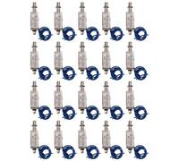 Aundhegrtt 20X Electronico Iman Solenoide Tipo Electrico Empujar/Tirar 10mm DC 12V 2,1 Kg Fuerza