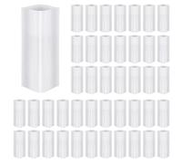 Aundhegrtt 280Piezas Película Retráctil de Sublimación 5X10 Pulgadas Película Retráctil de Transferencia de Bolsas de Envoltura Retráctil Bandas Blancas de Envoltura Retráctil para